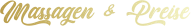 Massagen & Preise